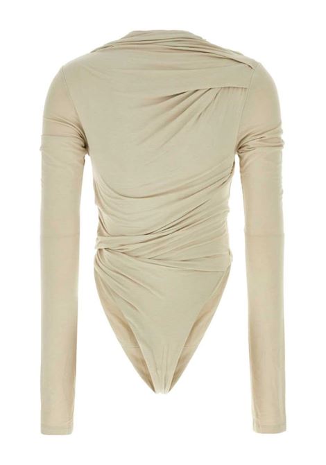 Beige draped jersey bodysuit Entire Studios - women ENTIRE STUDIOS | ES2277FG